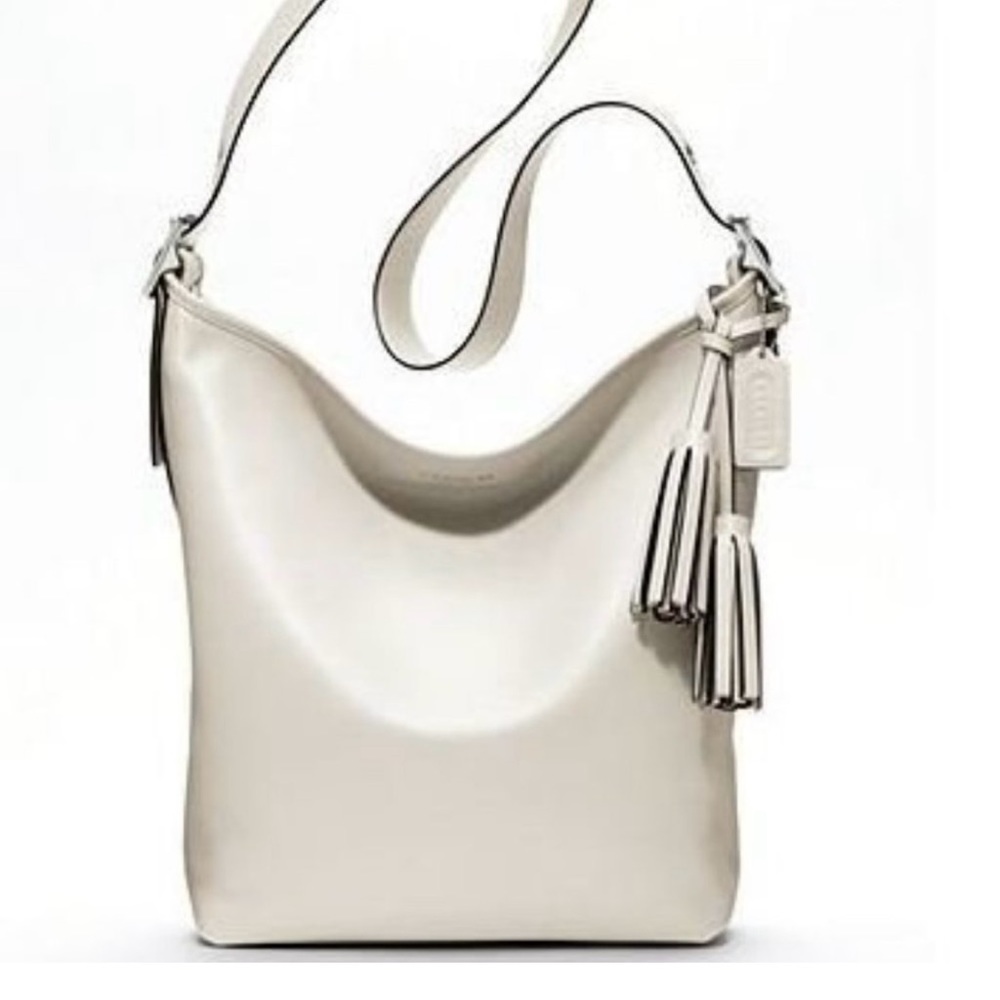 Coach Bucket Legacy 19889 Offwhite Cross Body Bag